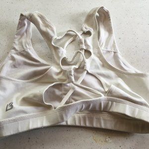 BuffBunny Sports Bra Size Small White